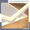 ZMH LED lampa sufitowa ściemnialna czarna lampa sufitowa do Podgląd zdjęcia produktu 8