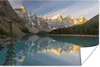 MuchoWow® Poster Lake Moraine im Banff National Park in Produktbild-Vorschau 1