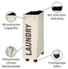 WENKO Wäsche Sammler Korb Sortierer 43 L CORNO beige Sack Produktbild-Vorschau 2