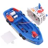 Feuerwehrboot Spielzeug - Wasserspritzendes Schiffsmodell Produktbild-Vorschau 7