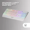 Mars Gaming MCP124W, Cable, USB, Teclado de membrana, Vista previa de la imagen del producto 2
