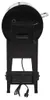 vidaXL Pelletgrill mit Ablage Schwarz 94 cm Eisen Produktbild-Vorschau 2