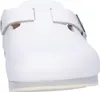 Birkenstock Boston SL Pantolette weiß schmale Weite Gr. 47 Produktbild-Vorschau 3