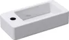 A white ceramic sink on a white background. Anteprima dell’immagine prodotto