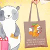 Mr. & Mrs. Panda Tote Bag Abenteuer Schütze - Braun Pastell Produktbild-Vorschau 2