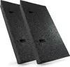 2x Autorampe Gummi schwarz 500x250x70 mm Rollstuhlrampe Produktbild-Vorschau 1