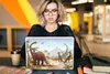 MuchoWow® Laptop Aufkleber Sticker Cover Dinosaurier - Produktbild-Vorschau 5