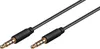 Goobay AVK 182-0150 mini kabel audio 1,5 m 3,5 mm czarny Podgląd zdjęcia produktu 1