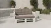 Lermowood Palettenmöbel Mpe Sofa 100 x 80 cm Weiß | Produktbild-Vorschau 2