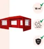 Tenda per feste NEAPOL, 3x6m, rosso Anteprima dell’immagine prodotto 6