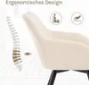 WOLTU Esszimmerstuhl, gepolstert, ergonomisch, drehbar, mit Produktbild-Vorschau 9