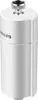 A white Philips water shower filter with a silver threaded connector on top. Voir les images du produit