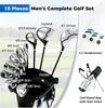 Set completo di mazze da golf da uomo COSTWAY, set di 15 Anteprima dell’immagine prodotto 4