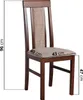 Chaise de salle à manger, bois de chêne massif Chaise Voir les images du produit 4