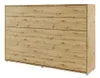 Wandbett Schrankbett BED CONCEPT BC-05 Horizontal 120x200 Produktbild-Vorschau 2