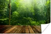 MuchoWow® Poster Boden - Holz - Dschungel - Jungen - Produktbild-Vorschau 1