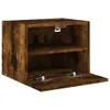 TV-Wandschrank Räuchereiche 40x30x30 cm Holzwerkstoff Produktbild-Vorschau 6