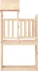 vidaXL Tour de jeux marron 53 x 110,5 x 214 cm Bois de pin Voir les images du produit 2