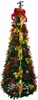Ruhhy 26757 Albero di Natale pieghevole con ornamenti 1,8 m Anteprima dell’immagine prodotto 1