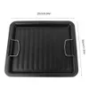 BBQ Edelstahl Grillplatte, 25×30cm, BBQ Plancha, Produktbild-Vorschau 7