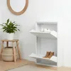 Armadio per scarpe Pisa con 2 ante. Colore: bianco Anteprima dell’immagine prodotto 9