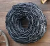 Corona di liane rustica nera 65 cm - Decorazione per Anteprima dell’immagine prodotto 7