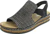 Rieker Schaftsandalen Damen 31393837353935 Schwarz 39 EU Produktbild-Vorschau 49