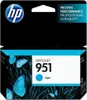 HP 951 Cyan Original Ink Cart, CN050AE (700 pages) Produktbild-Vorschau 1