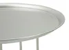 Mesita auxiliar de mármol y hierro, diámetro 40 cm, altura Vista previa de la imagen del producto 6