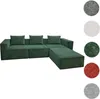 L-Sofa MCW-O54, Lounge-Couch mit Ottomane, erweiterbar Produktbild-Vorschau 10