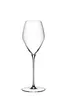 A single clear wine glass on a white background. Podgląd zdjęcia produktu