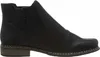A side view of a black ankle boot. Náhled obrázku produktu