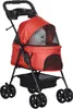 Wózek dla psa D00-127RD, buggy, składany, dla małych psów i Podgląd zdjęcia produktu 1