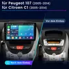 10 Zoll Autoradio für Peugeot 107 Citroen C1 Toyota Aygo Produktbild-Vorschau 2