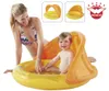 Happy People Babypool mit Sonnendach, 85x90 cm, aufblasbar, Produktbild-Vorschau 2