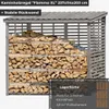 Kaminholzregal FLAMMO XL mit Rückwand Produktbild-Vorschau 2