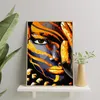 Malen nach Zahlen Tiger Make-up-Set 40x50 Goldfarbe Produktbild-Vorschau 2
