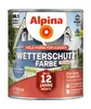 Alpina Wetterschutzfarbe 0,75 L friesenblau Produktbild-Vorschau 1