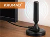 KRUMAD DVB-T2 Antenne mit Verstärker, Zimmerantenne für TV, Produktbild-Vorschau 2