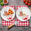 zestaw 4 talerzy do pizzy Alberto Ø30,5 cm 4 osoby Talerz Podgląd zdjęcia produktu 4