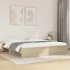 vidaXL Bettgestell ohne Matratze Sonoma-Eiche 180x200 cm Produktbild-Vorschau 2