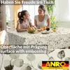 Tischdecke Botanisch Eukalyptus Beigegrau 160x100cm Produktbild-Vorschau 6
