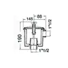 Utility Wasserfilter 1"1/2 , 1 Stück Produktbild-Vorschau 7