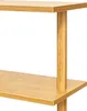 Bambusová úzká koupelnová skříňka SICELA, 30 x 19 x 120 cm Náhled obrázku produktu 4