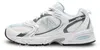 New Balance White Light Chrome Blue - 41.5 Größe: 41.5 Produktbild-Vorschau 1