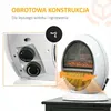 Kominek elektryczny HOMCOM LED Mini wolnostojący z efektem Podgląd zdjęcia produktu 4