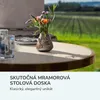Blumfeldt Patras Jewel, bistro stôl, biely mramor, Ø 57,5 Náhľad obrázku produktu 3