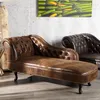 riess-ambiente Chesterfield Récamière 170cm antik braun mit Produktbild-Vorschau 1