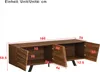 A diagram showing the dimensions of a TV cabinet. Anteprima dell’immagine prodotto