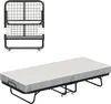 TolleTour 90x200cm skladacia posteľ pre hostí s matracom do Náhľad obrázku produktu 1